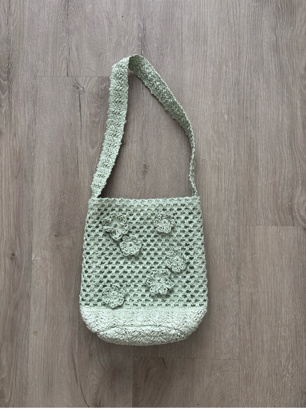 Flower Purse- Sage Green